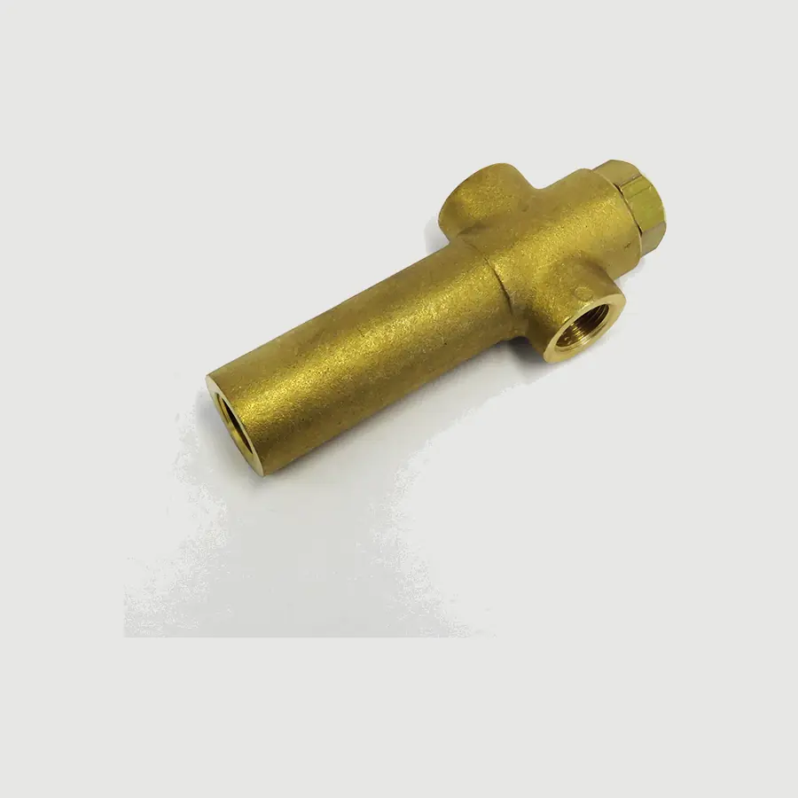 Pozzetto termostato in ottone